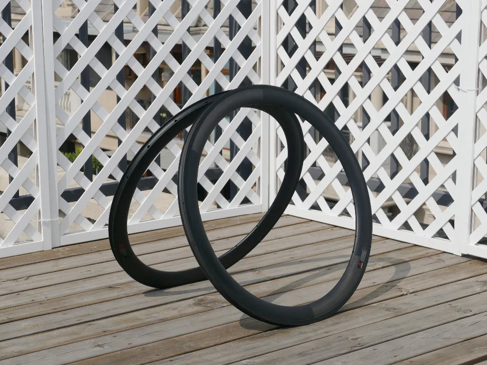 50 мм клинчерная углеродная обода колеса дорожного велосипеда ширина 23 25 27