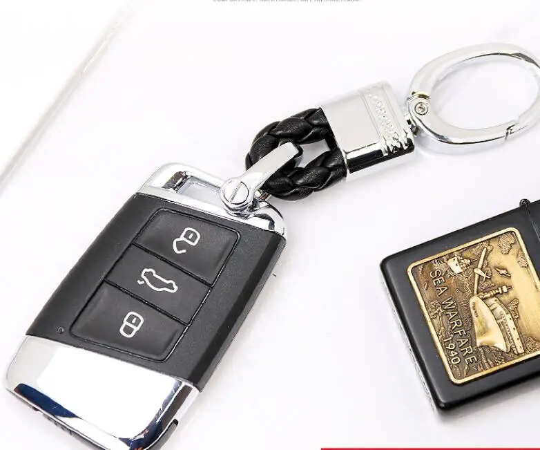 Автомобильный металлический брелок для ключей держатель Volvo VW Passat Skoda Octavia A7 Nissan