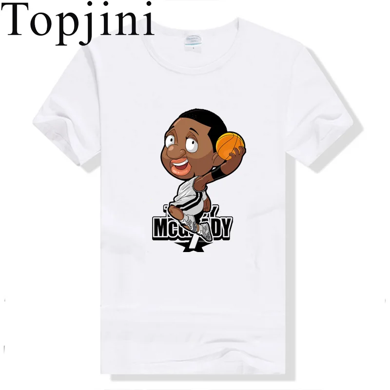 Новое Прибытие 2017 Лето Футболка мужская Мода Футболки НБА Звезда Печатных топы