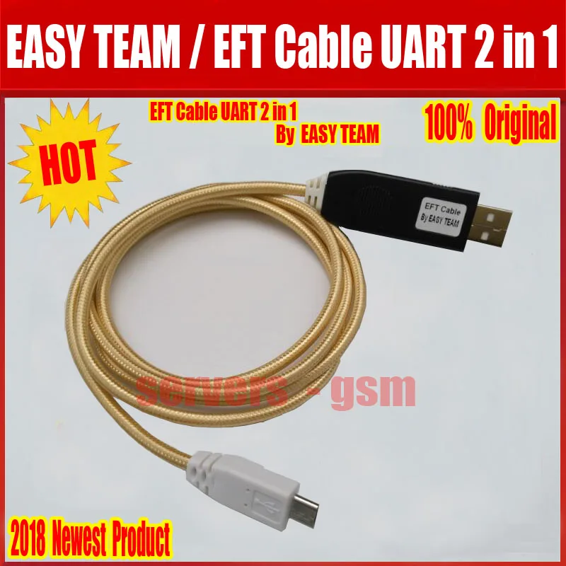 Новости 100% оригинальный EFT DONGLE от простой команды/EFT кабель серии UART 2 в 1|uart cable|team