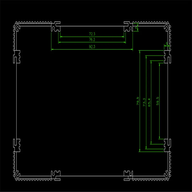 1 шт. Серебряный радиатор алюминиевый шкаф разделенный металлический