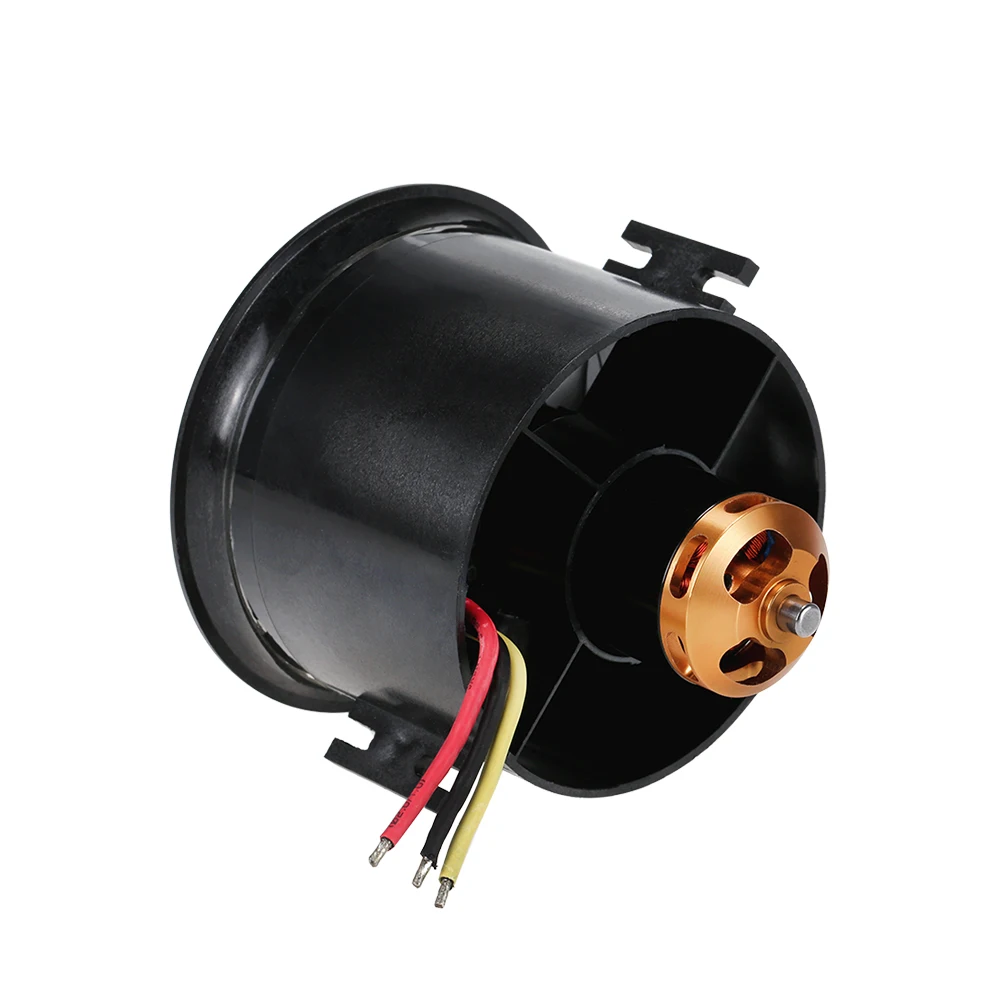 Регистровая доставка 1 комплект RC Motor 70 мм EDF set 2827 2600KV 10 Blades Ducted Fan для Самолет|ducted