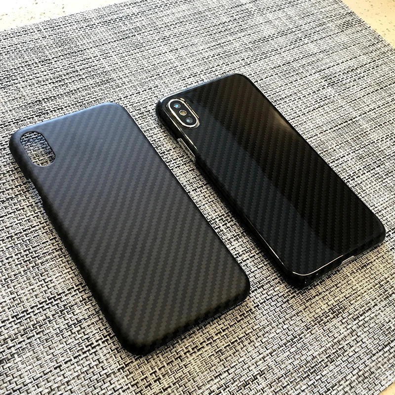 Чехол для iPhone XS Max из настоящего углеродного волокна, роскошный тонкий жесткий защитный чехол для iPhone XR X 8 7 Plus, задняя крышка