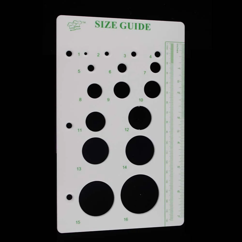 Новинка пластиковая подставка руководство по размеру форма для моделирования