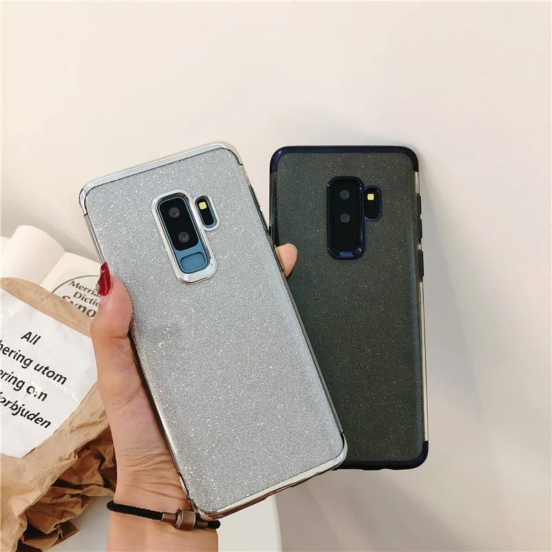 Блеск Чехол из термопластичного полиуретана для samsung S9 Note 9 8 S8 S7 S6 край J2 J3 J5 J7 Pro 2016