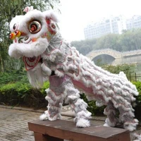 white chinese lion costume chinese lion dance costume lion dancer costumes festival props festival supplies