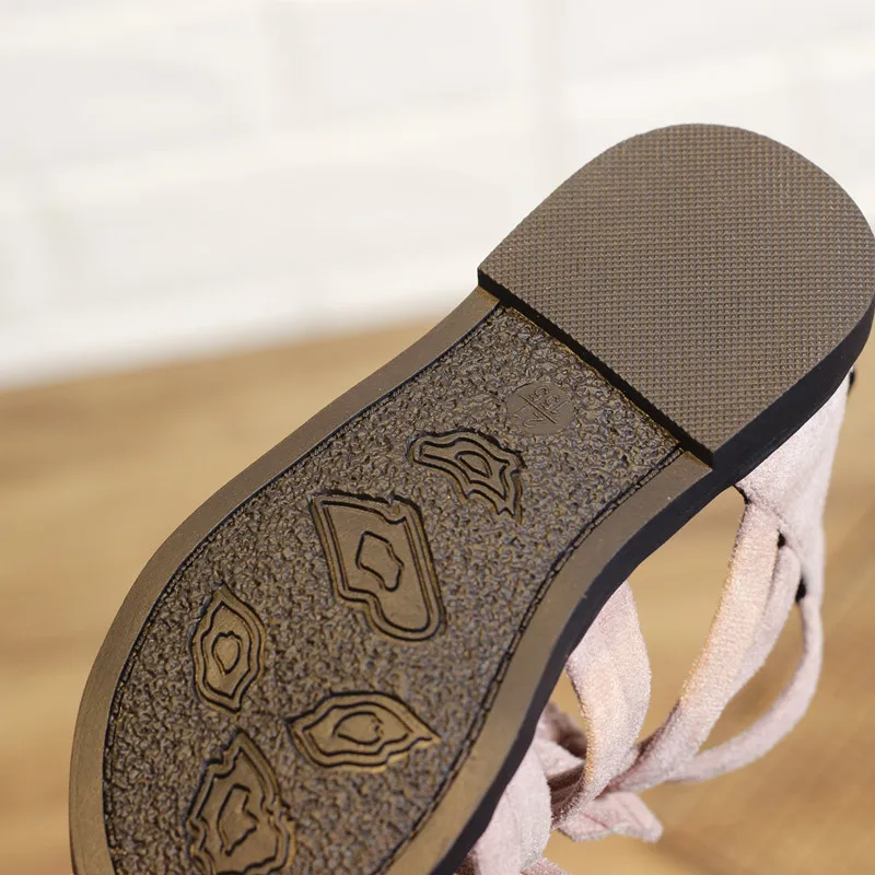 

Baby Girls Rome Sandals Summer Suede Princess Shoes Soft Flat Children Student Shoes21-36 Size