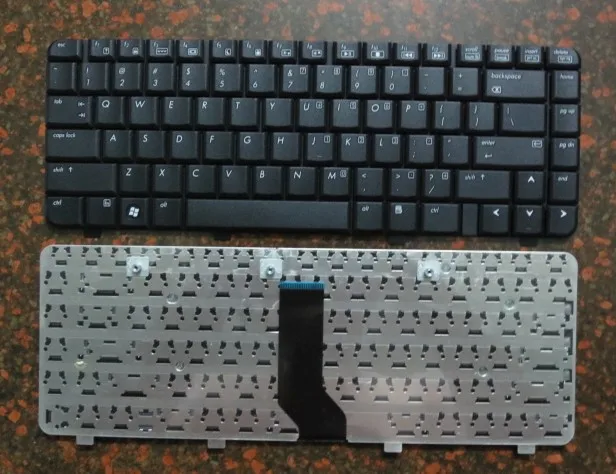 

SSEA New US black Keyboard For HP DV3000 V3500 laptop Free Shipping