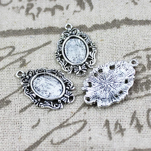 Кабошоны подходят для кабошонов 10х14 мм летняя мода камея/стеклянная рамка Безель