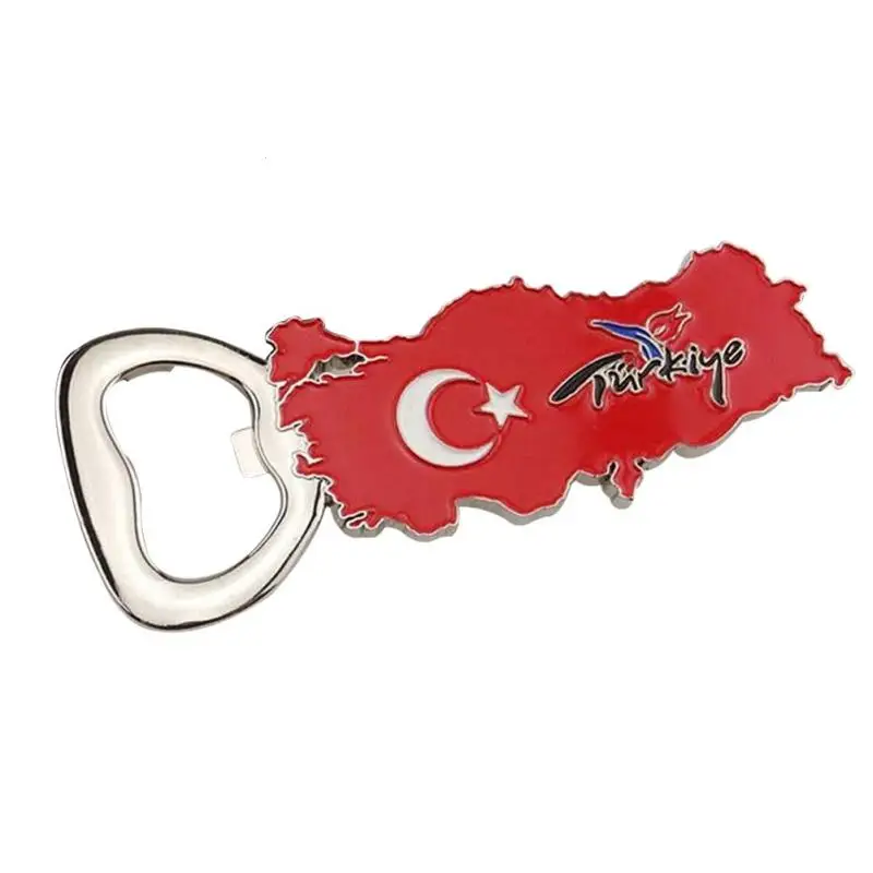 Fashion Zinc Alloy Beer Bottle Opener Travel Souvenir Gift Turkey S3 | Дом и сад