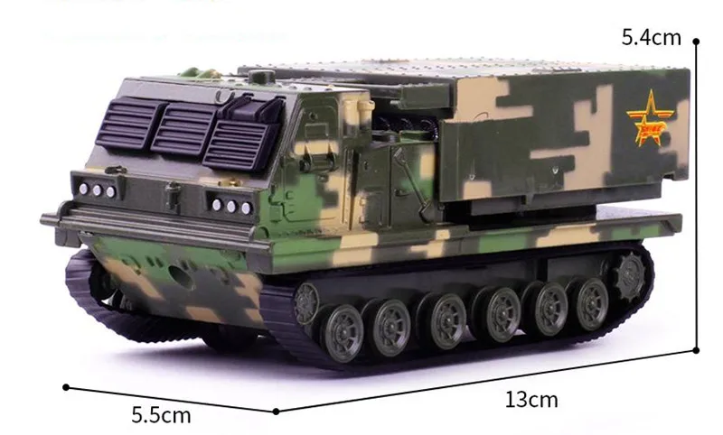 1:36 alloy rocket launcher models military model metal diecasts toy vehicles pull back &amp flashing musical free shipping |