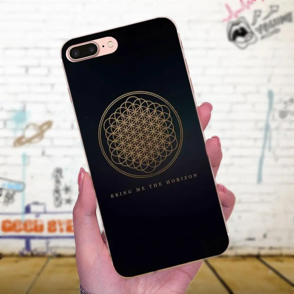 Модный мягкий чехол из ТПУ с изображением цветка жизни Bring Me Horizon для Galaxy J1 J2 J3 J330 J4
