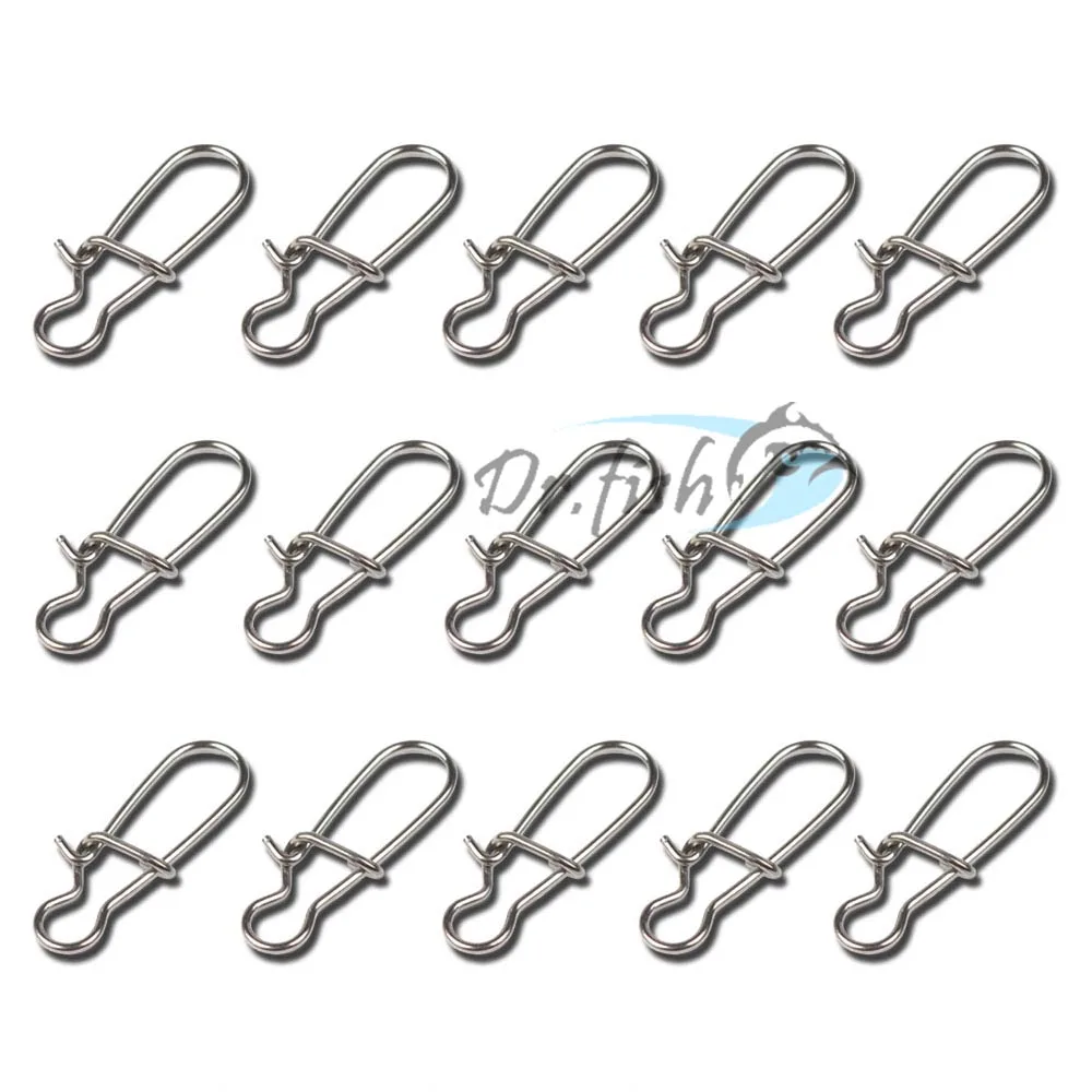 50pcs-2 25-220Lb рыболовный Дуо-замок хорошая оснастка из нержавеющей стали для снастей зажим Fastlock поворотный оснастка Блокировка снасти Разъем бас форель - Цвет: 50pcs-2