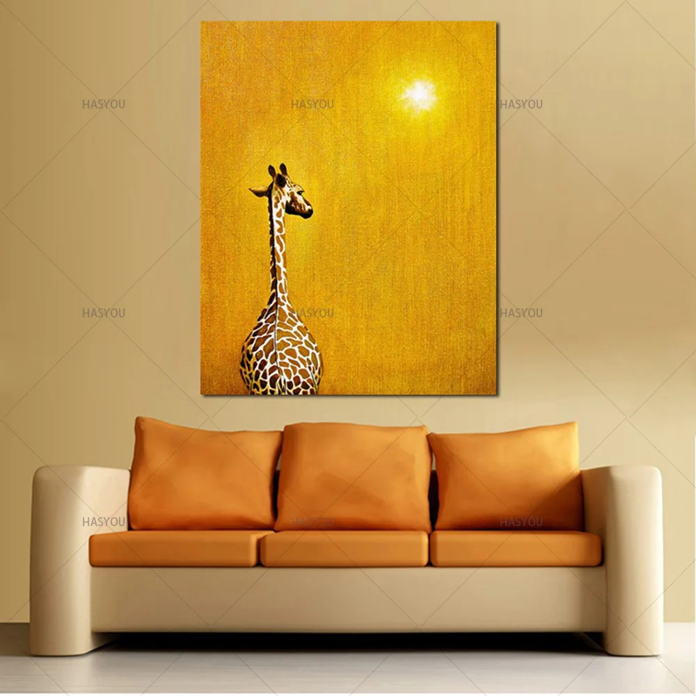 Абстрактная картина маслом на закате ручная роспись современное настенное