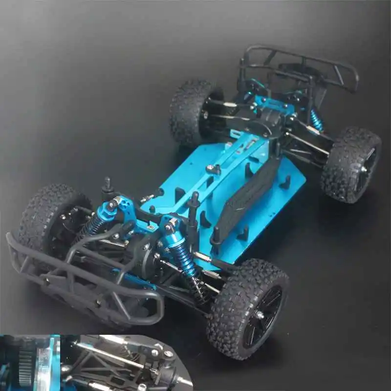 Обновленная версия Шасси 1/10 радиоуправляемая модель 4WD Внедорожник Багги