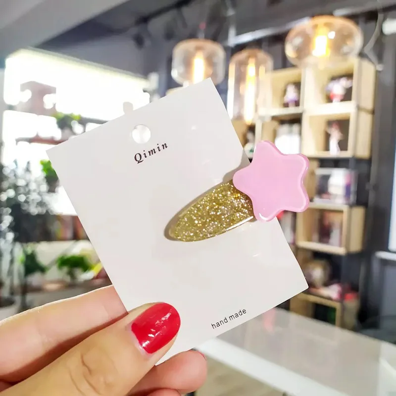 

Summer Wholesale Mix Color Styles Heart Cartoon Assorted Lovely Kids Girls Woman HairPin Clips Hair Accessories Jewelry