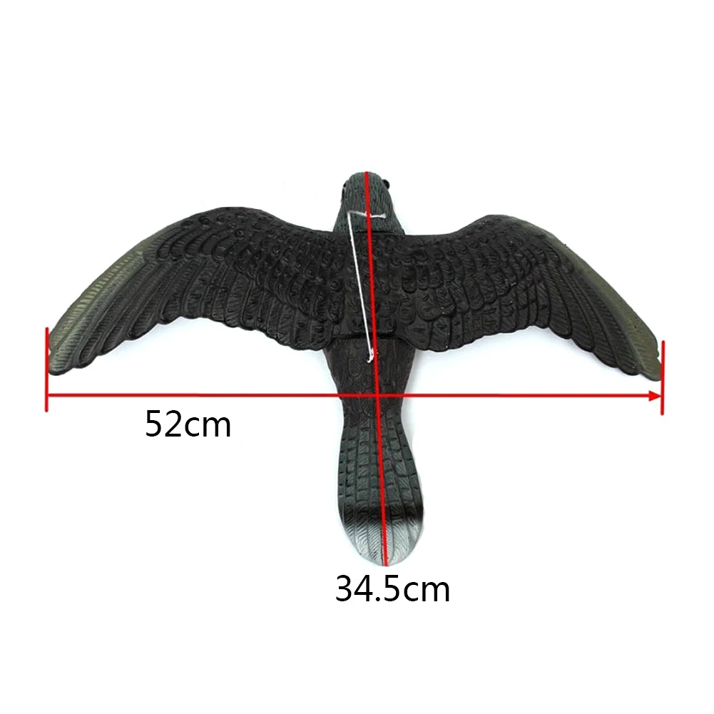 1 шт. похожая на настоящую летящей птицы ястреб приманка в виде голубя вредителей