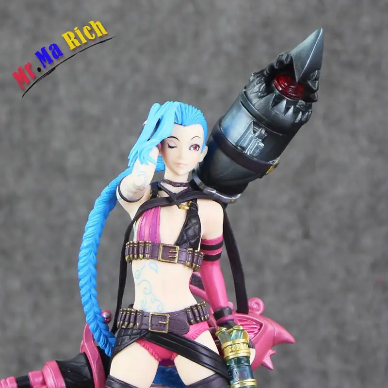 Джинкс Il Loose Cannon в Piedi Ver. Фигурку 1/6 шкала Dipinte Figura Bambola 008 Gioco ПВХ Brinquedos Giocattolo|Игровые