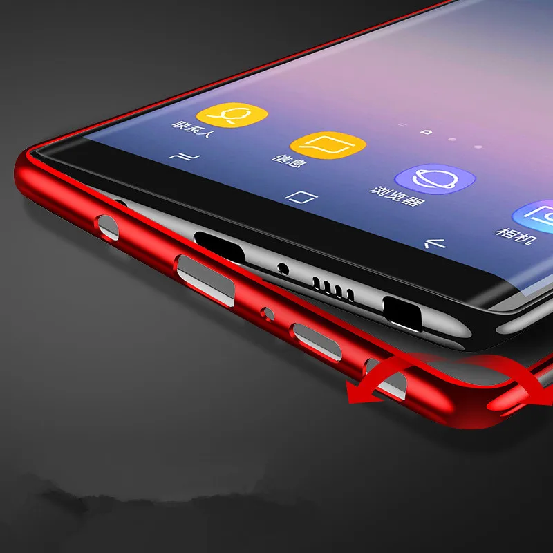 Полный защитный мягкий чехол с покрытием для samsung Galaxy S10 S9 note 8 note 9, чехол для samsung Galaxy S10 Plus S 10e, чехол