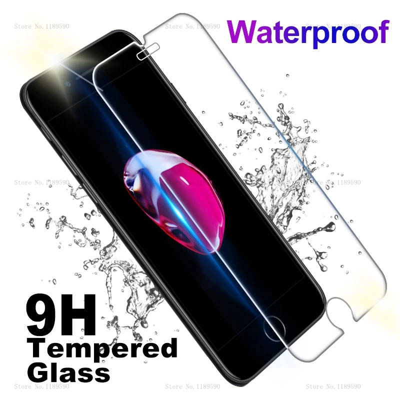 2 шт./упаковка защитное закаленное стекло для iPhone 5 6 7 8 Plus X 2.5D 9H | Мобильные
