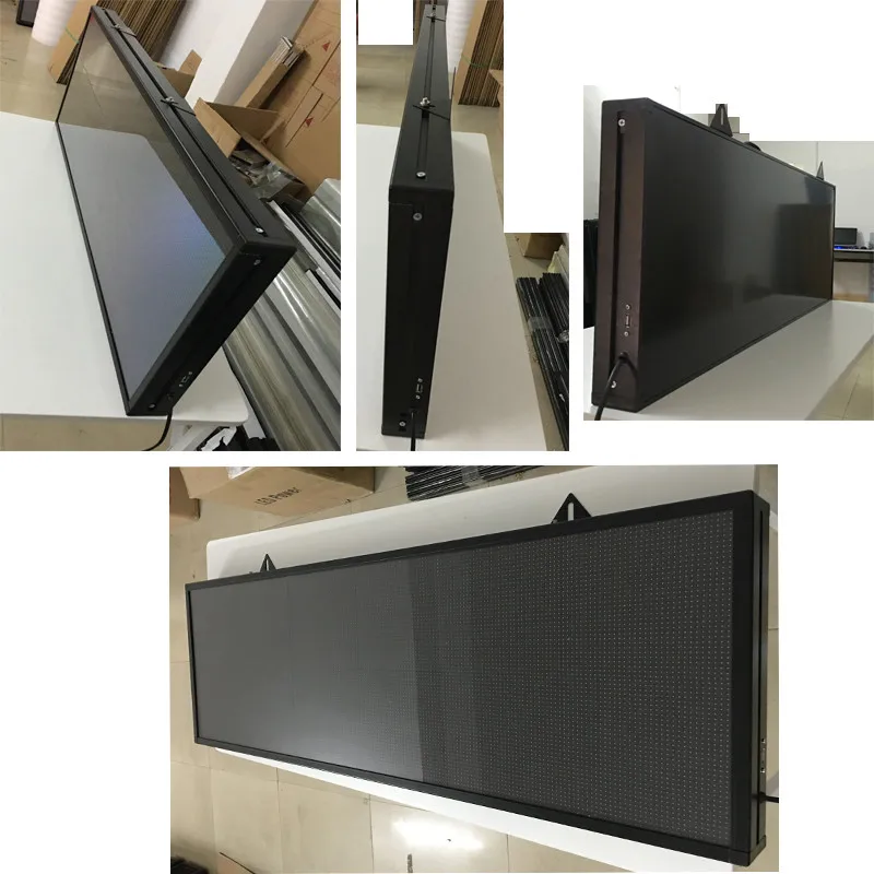 RGB полноцветный P5 Крытый СВЕТОДИОДНЫЙ знак сообщения движущийся прокручивающийся светодиодный дисплей для магазина и окон
