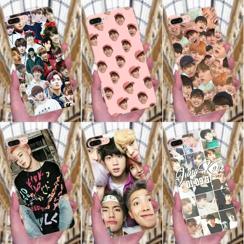 Мягкий розовый узор для Sony Xperia Z Z1 Z2 Z3 Z4 Z5 compact Mini M2 M4 M5 T3 E3 E5 XA XA1 XZ Premium Jungkook