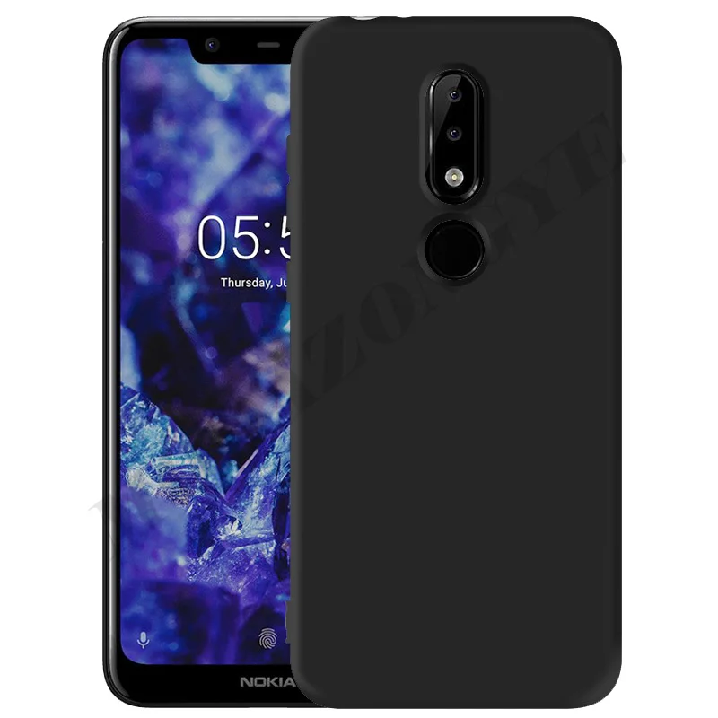 Мягкий чехол для Nokia 5 1 Plus силиконовый задней панели телефона TA-1105 TA-1108 TA-1120 TA-1112 86