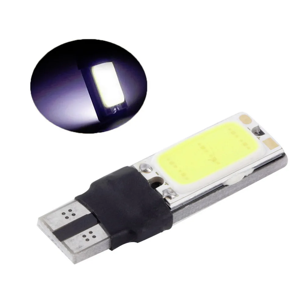 Цельнокроеное платье T10 светодиодный 194 168 W5W COB интерьерные лампочки светильник