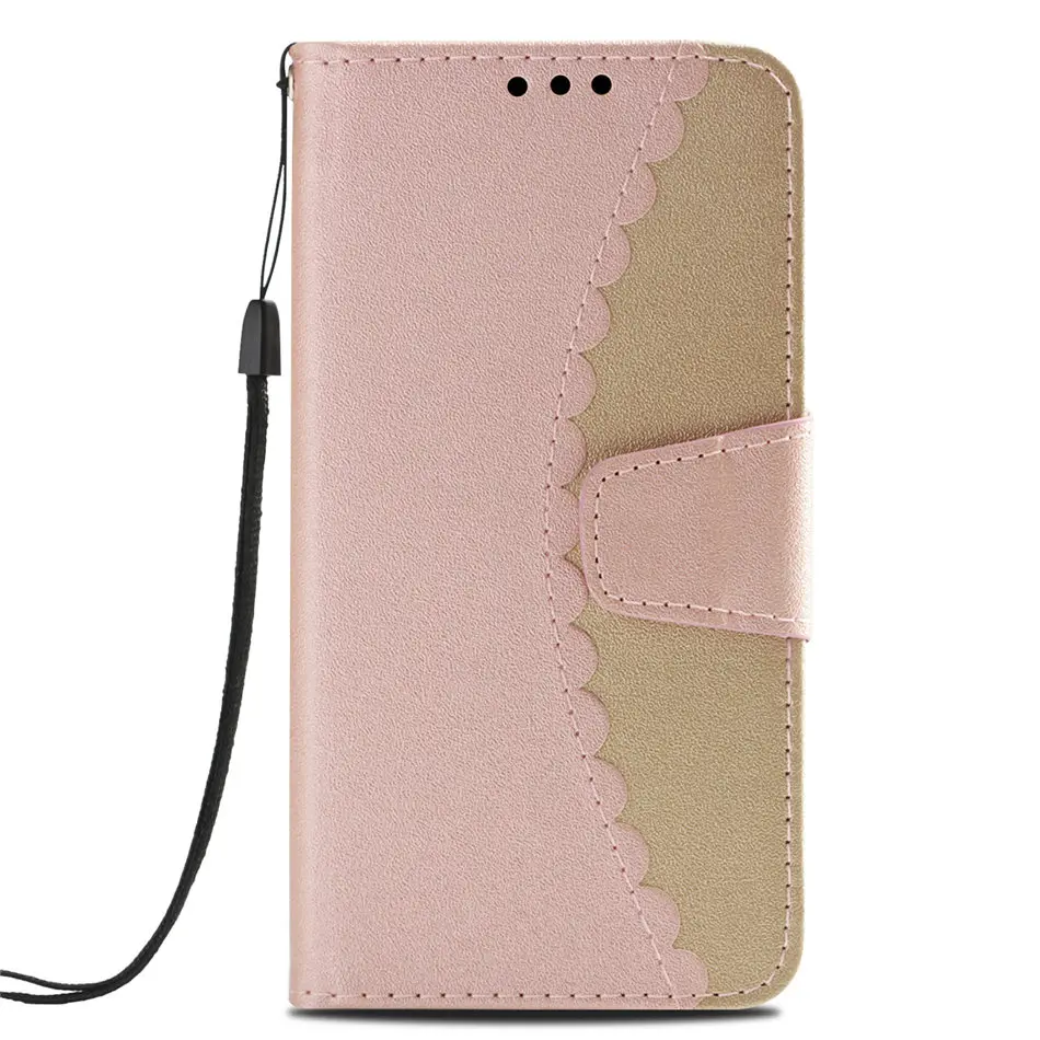 Rose Gold Gold Z Хит Цвет Fundas кожаный чехол для samsung Galaxy Note 9 S9 S8 плюс S7 край J3 J5 J7 A8 крышка чехол-портмоне с функцией подставки Fundas P03Z - Цвет: Rose Gold Gold Z