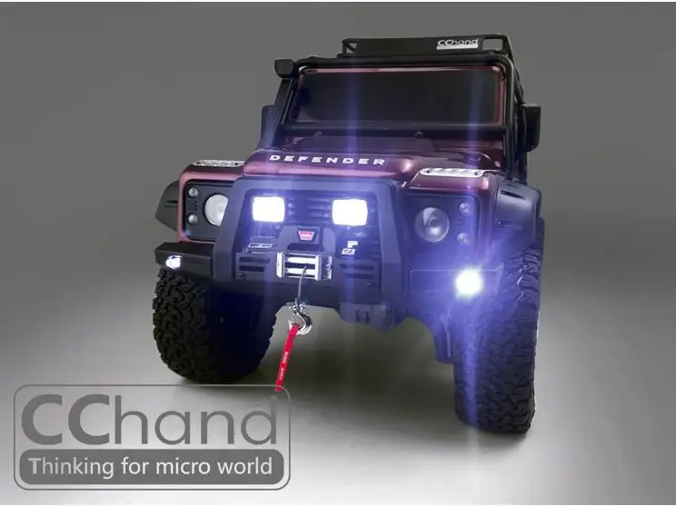 Передний бампер knight + светодиодный светильник кронштейн для TRX4 D110 только trx 4