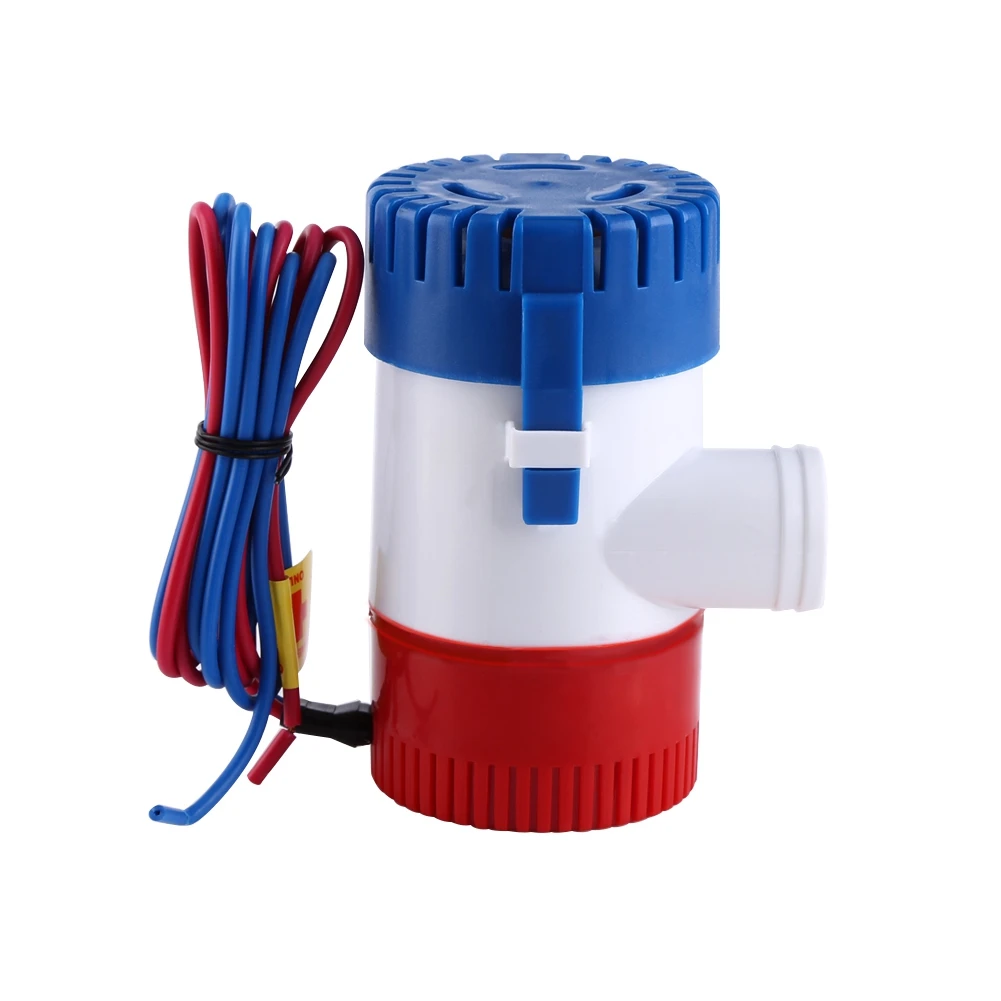12V 3A 1100 GPH Электрический морской Трюмный насос погружной для яхты лодки пластиковый и металлический Трюмный водяной насос