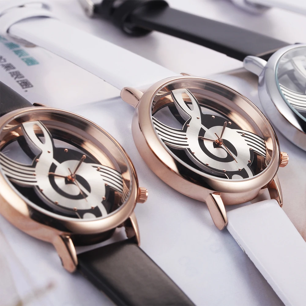 Женские кварцевые аналоговые часы с ремешком из натуральной кожи|clock brand|clock
