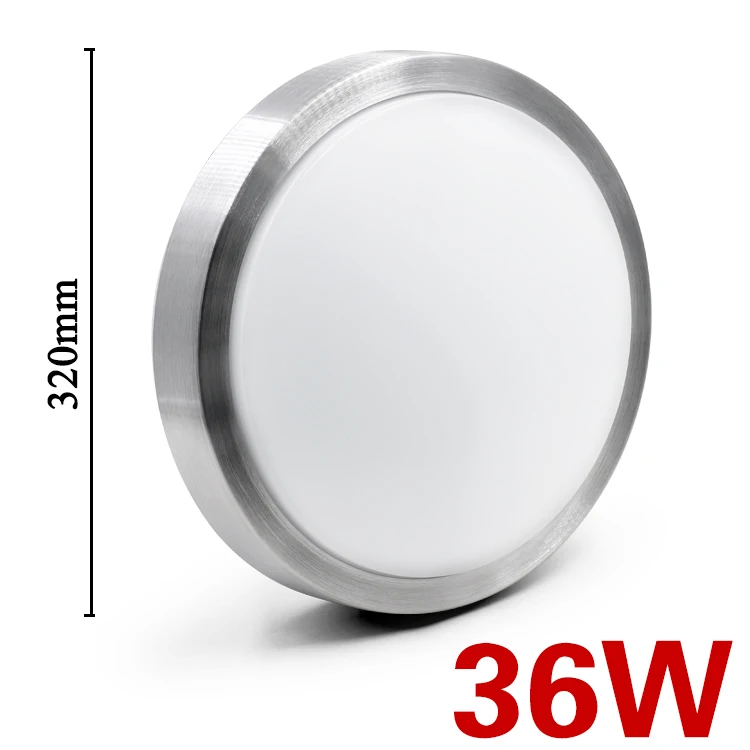 B 320mm 36W EnwYe светодиодный потолочный светильник высокой яркости, 220 В переменного тока, 230 В, 240 в, светодиодный чип 12 Вт, 18 Вт, 24 Вт, 36 Вт, 45 Вт, светодиодный потолочный светильник - Цвет корпуса: B 320mm 36W