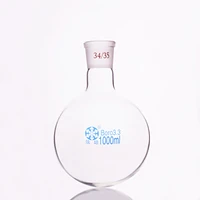 single standard mouth round bottomed flaskcapacity 1000ml and joint 3435single neck round flask