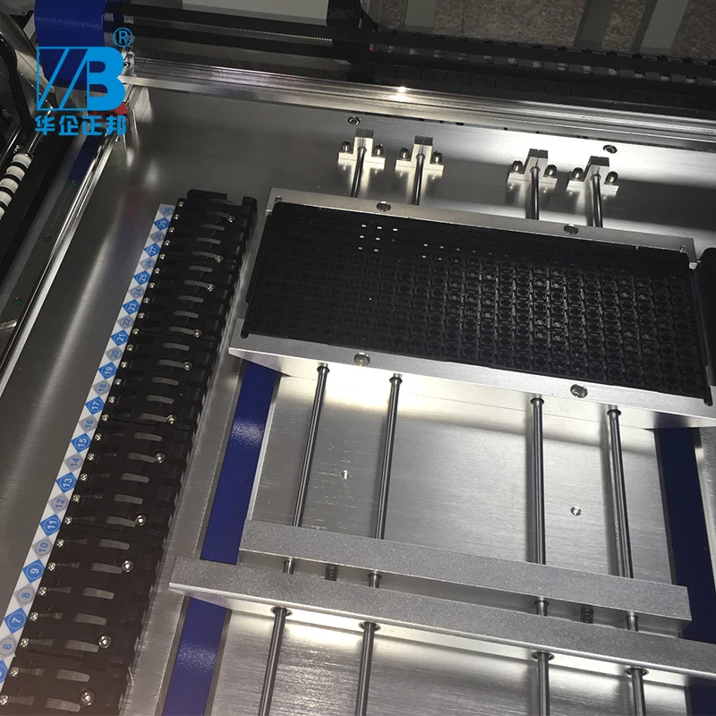 ZB3245TSS Высокоточный маленький настольный SMT палочки и место машина с 54 места подачи и 4 камеры