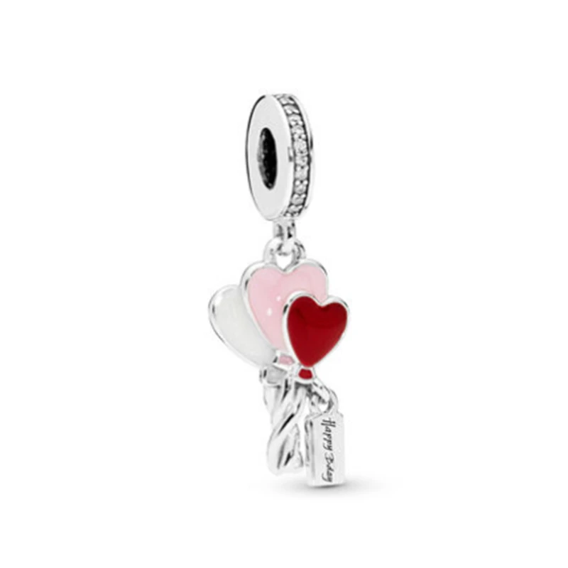 P298 Новинка Микки замок шар посуда кисточкой шарик подходит Pandora талисманы Серебряный Браслет безделушка ювелирные изделия для женщин и мужчин - Цвет: P298