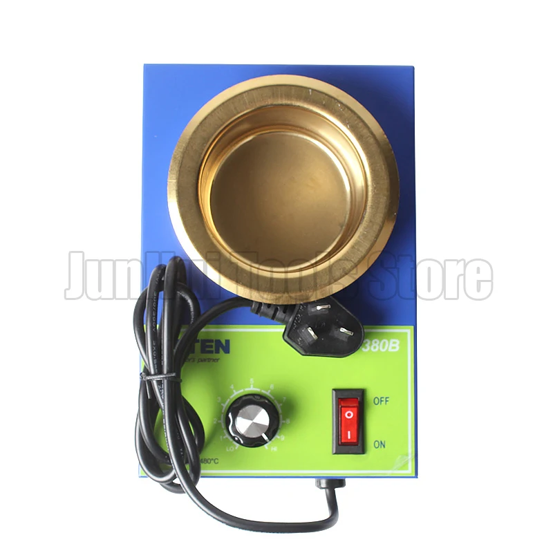 Solder Pot Tin Melting Soldering Desoldering Bath Furnace 200-480 degree Fast Heating Adjustable Temp Welding Tool | Инструменты