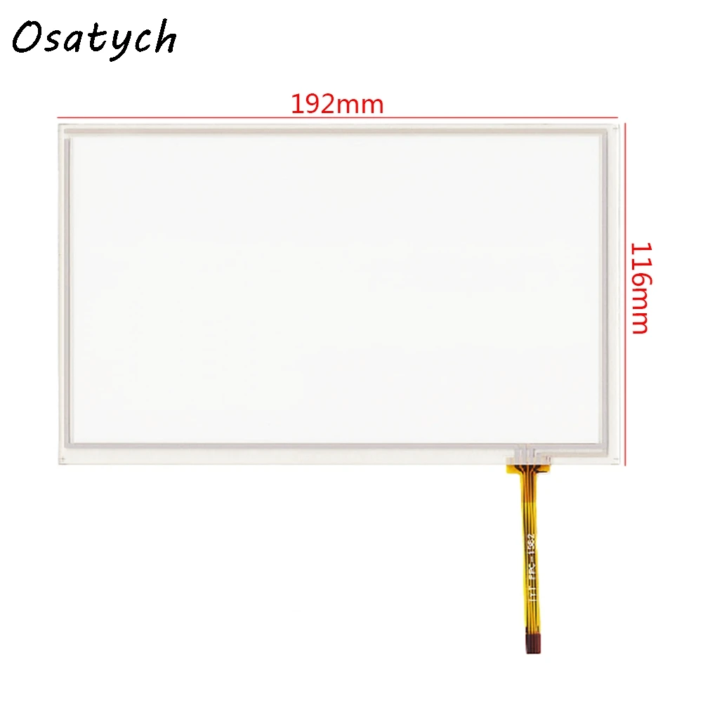 Новый 8 дюймов для HSD080IDW1 AT080TN64 192*116 мм сенсорный экран 192 * 116 116*192
