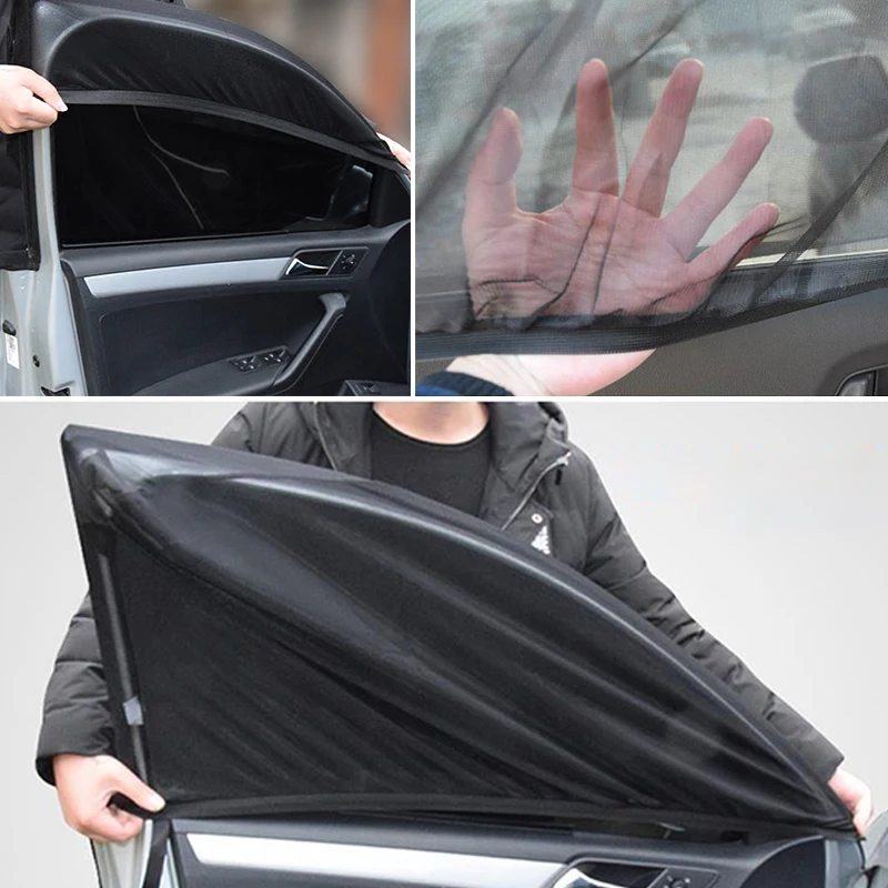 2 шт. Автомобильная Солнцезащитная шторка Чехлы солнцезащитный экран для