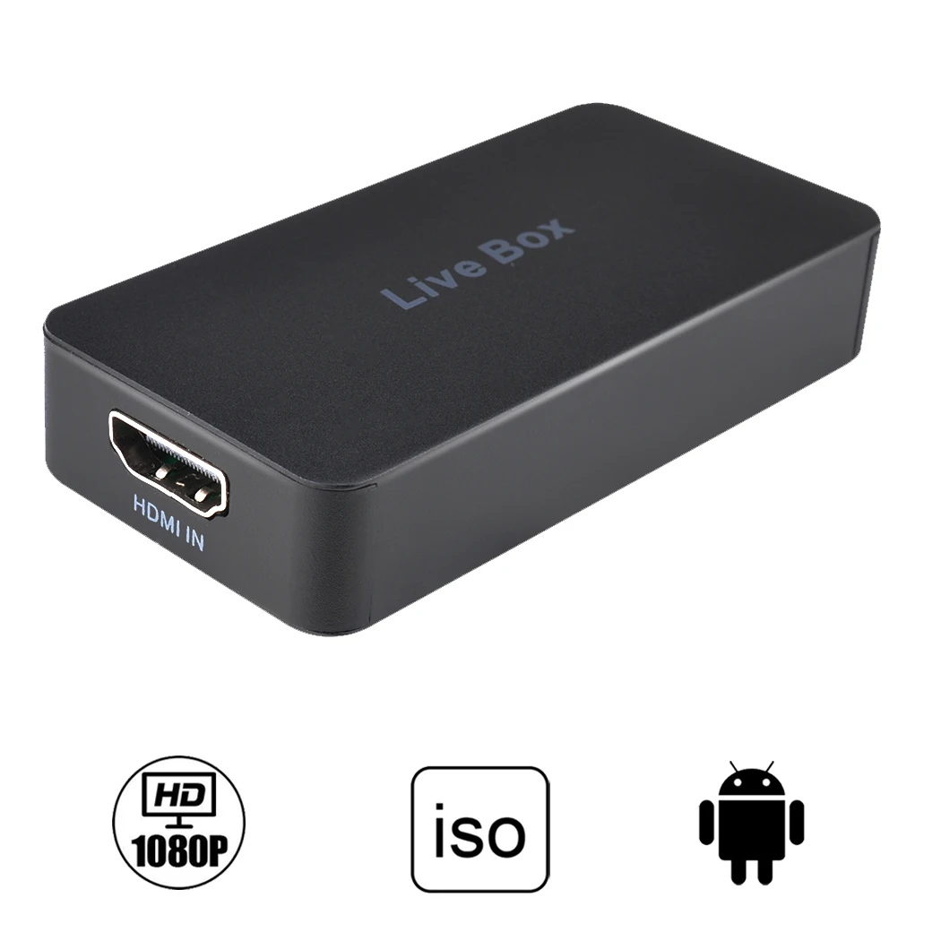 Y& H HDMI Игровая карта захвата HD 1080P видео запись и потоковая передача для iOS и Android системы ezcap270