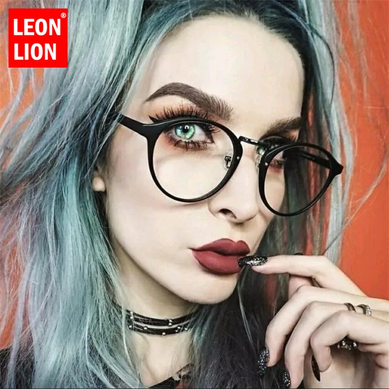 LeonLion 2019 прозрачные Винтажные Солнцезащитные очки для женщин/мужчин Роскошная