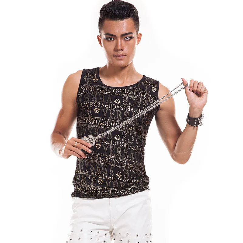 Топы Для джазовых танцев с блестками Индивидуальный жилет для ночного клуба