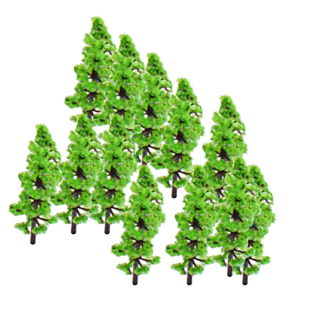 

Model Fir Tree Train Set Plastic Trunks Scenery Landscape N Z - 100PCS Plastic DIY Accessory for Sand Table Scenery Building