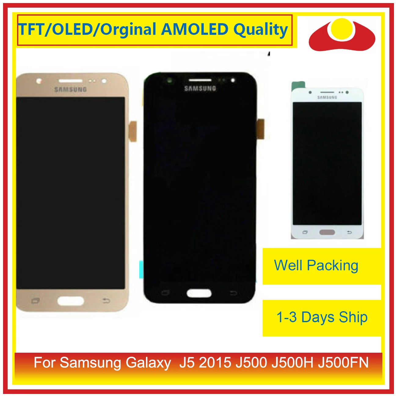 10 шт./партия для Samsung Galaxy J5 j500 J500H J500FN J500F ЖК-дисплей с сенсорным экраном дигитайзер панель Pantalla полный