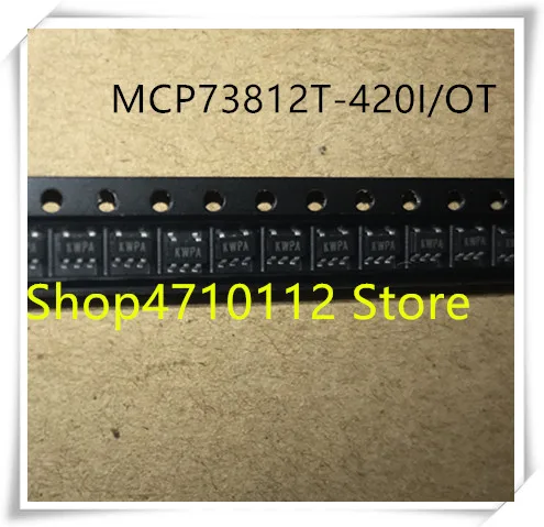 NEW 10PCS/LOT MCP73812T-420I/OT MCP73812T MCP73812 73812 SOT23-5 IC