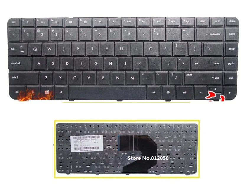 Новая клавиатура SSEA US для ноутбука HP 430 435 436 450 455 650 655 630 631 635 1000 G4 G6 CQ43 бесплатная