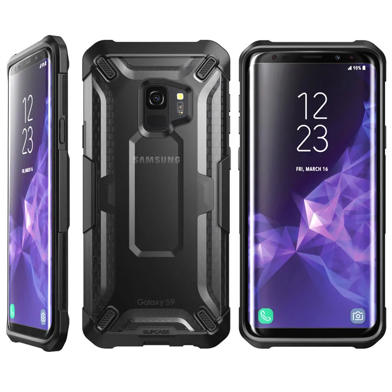 Для samsung Galaxy S9 чехол SUP чехол с единорогом Beetle серии премиум Гибридный ТПУ бампер+ PC прозрачный защитный чехол задняя крышка для S9
