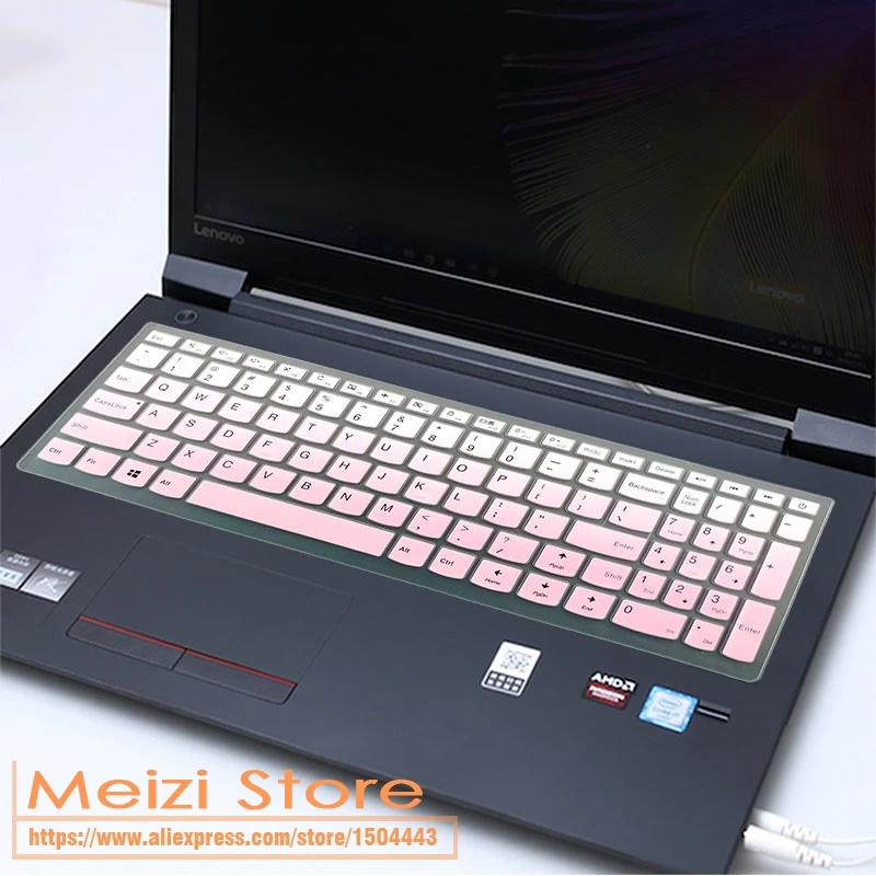 Силиконовый чехол для клавиатуры ноутбука защитный Lenovo IdeaPad 510 15 6 дюйма Ideapad 110 17 3