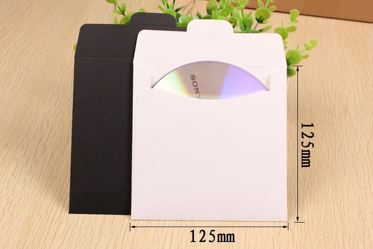 Доставка DHL 200 шт./лот 12 5*12 5 см высокое качество диск CD втулка 250gsm для вечеринок