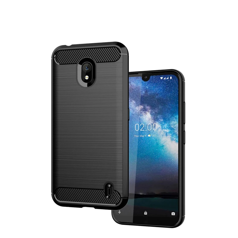 Углеродного волокна ТПУ чехол для Nokia 7,2 2,2 3,2 6,2 6,1 5,1 плюс 4,2 7,1 2,1 3.1C C1 X3 X6 2018X71 9 PureView Nokia 8 чехол из силикона